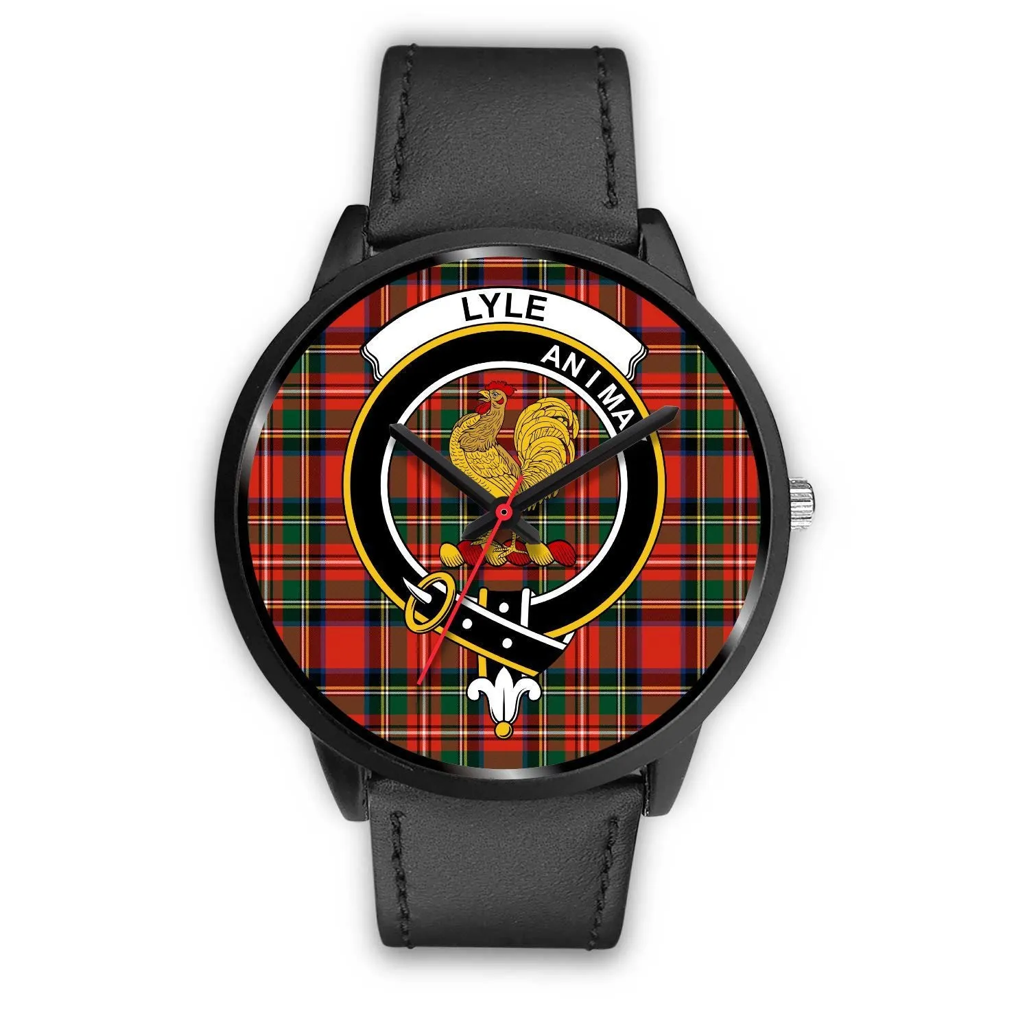 Lyle Clan Badge Tartan Black Watch