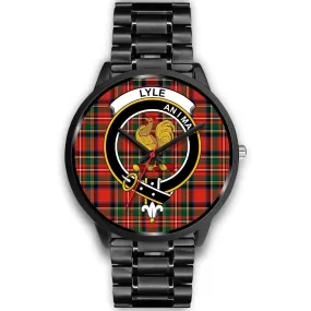 Lyle Clan Badge Tartan Black Watch