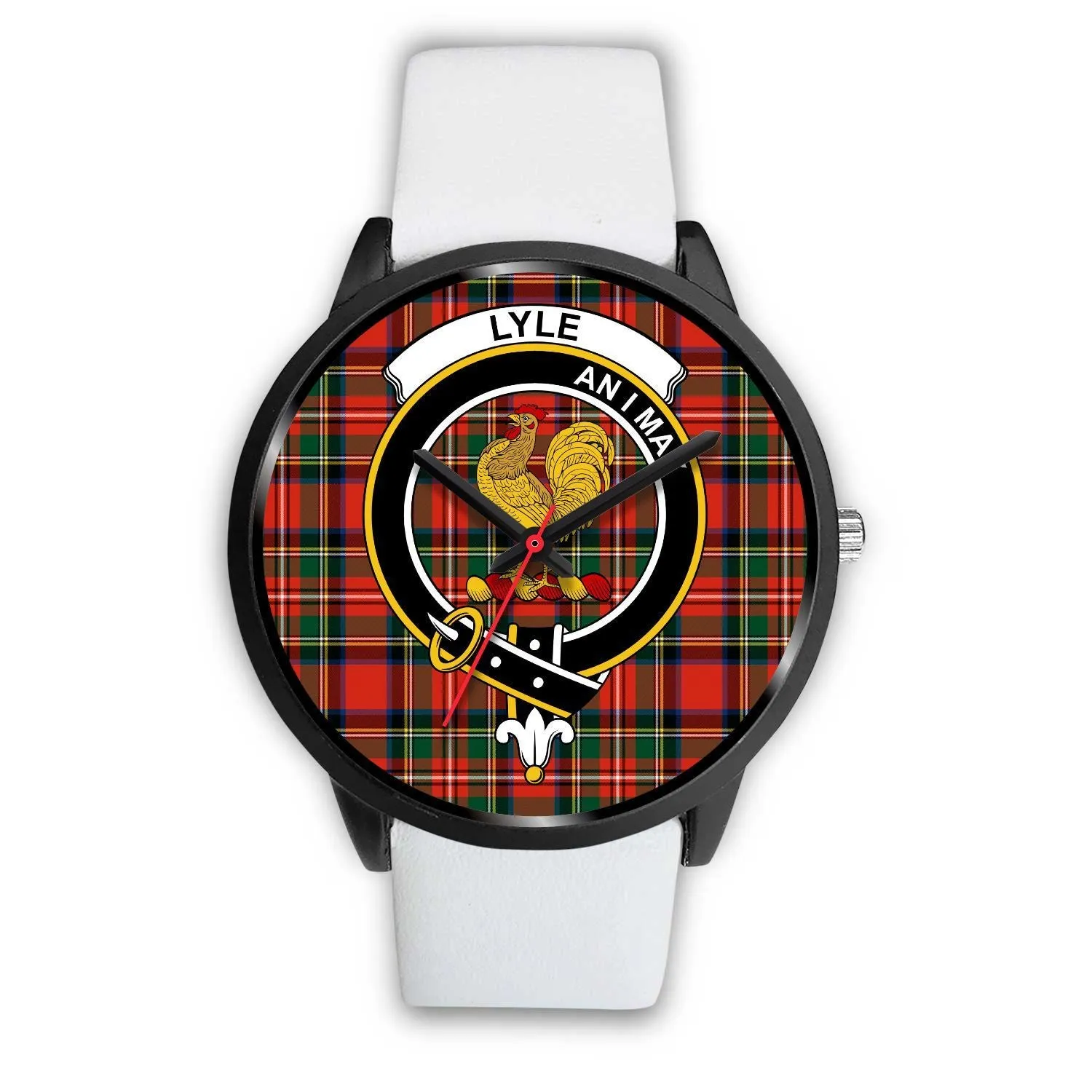 Lyle Clan Badge Tartan Black Watch