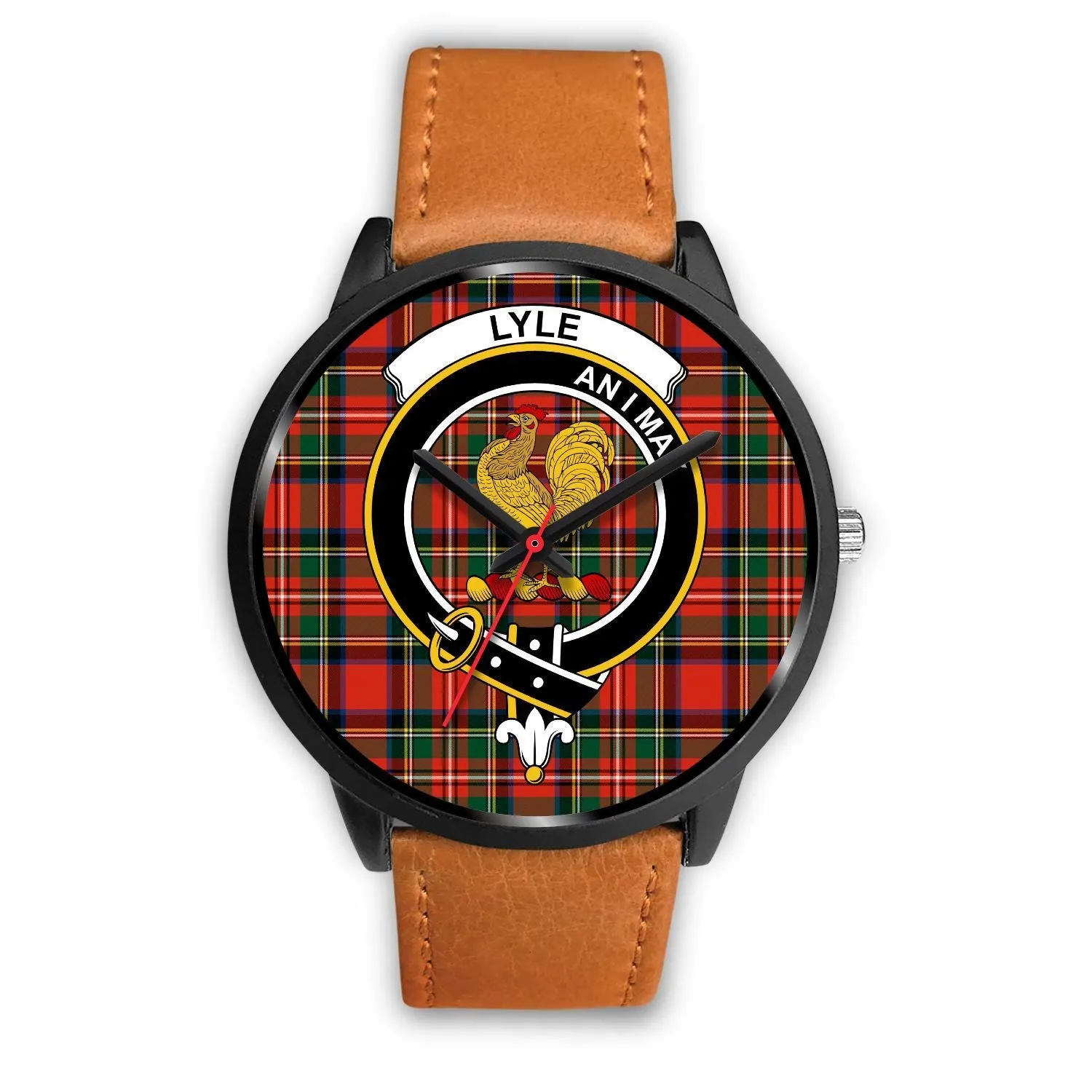 Lyle Clan Badge Tartan Black Watch