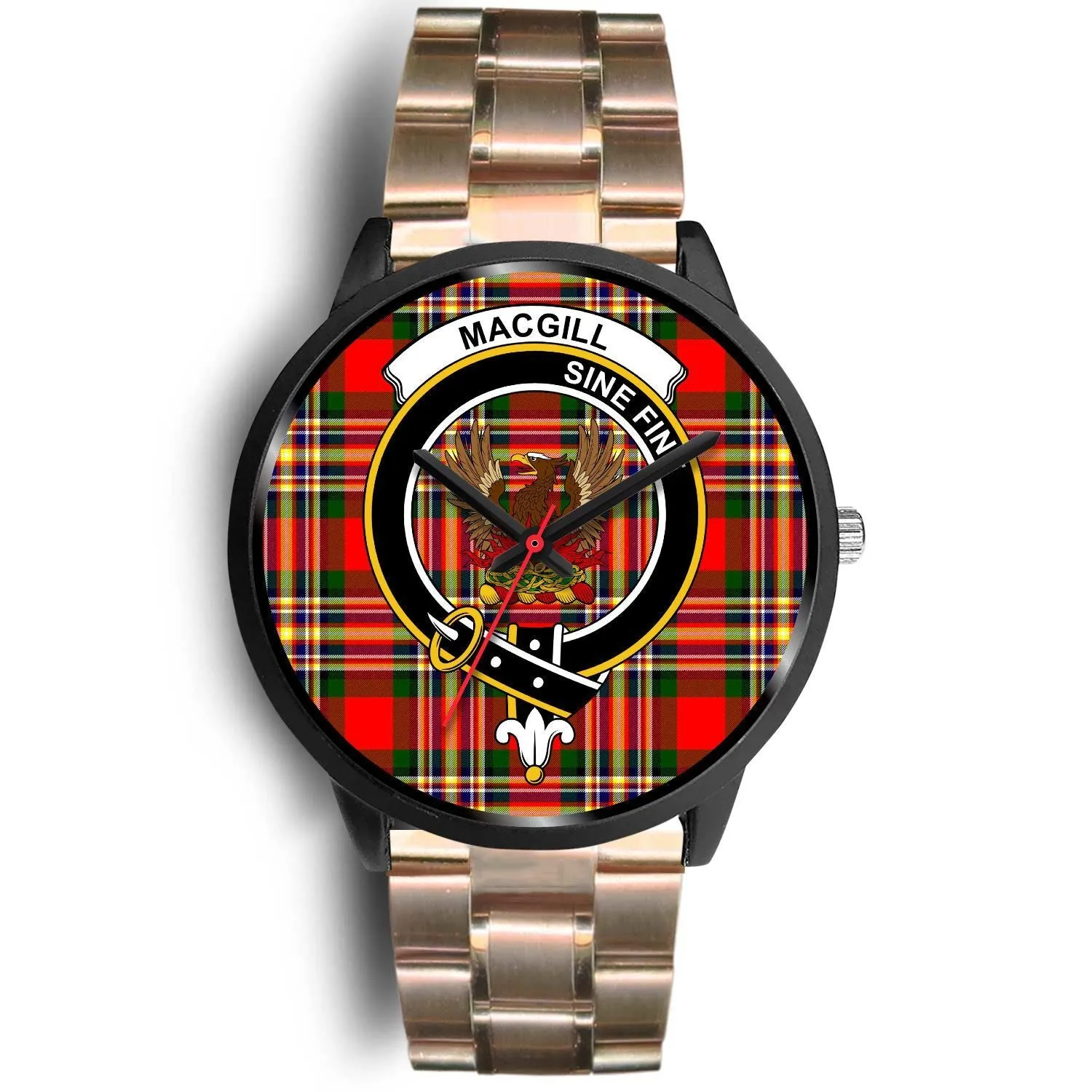 MacGill Modern Clan Badge Tartan Black Watch