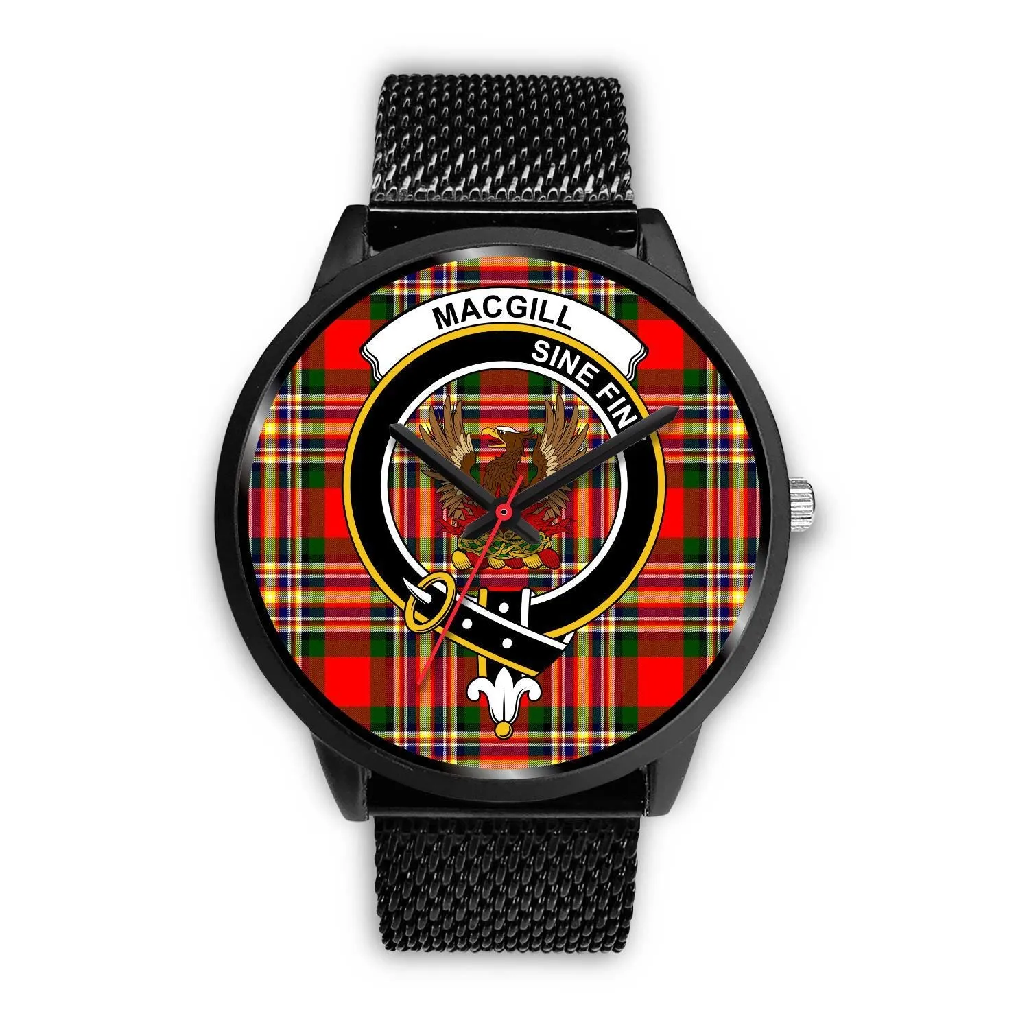 MacGill Modern Clan Badge Tartan Black Watch