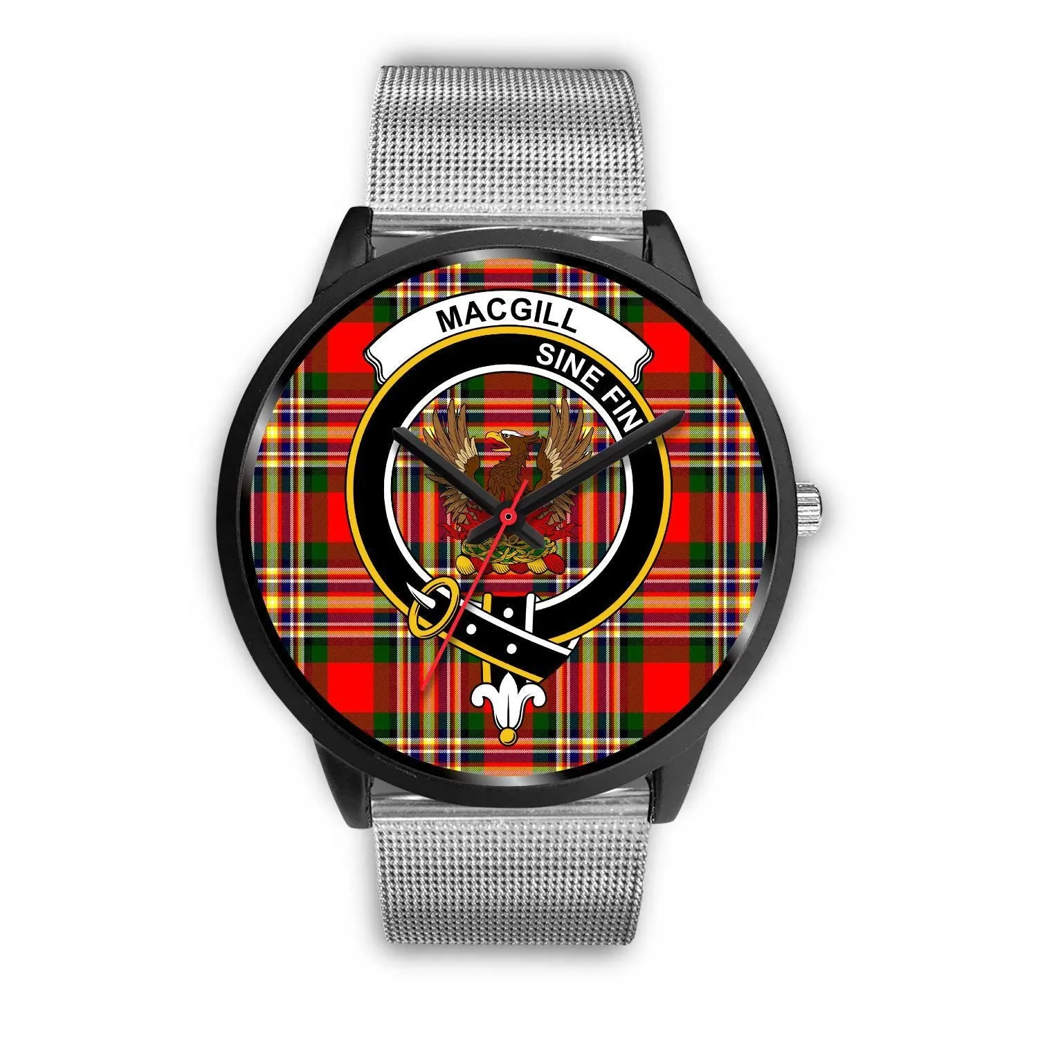 MacGill Modern Clan Badge Tartan Black Watch