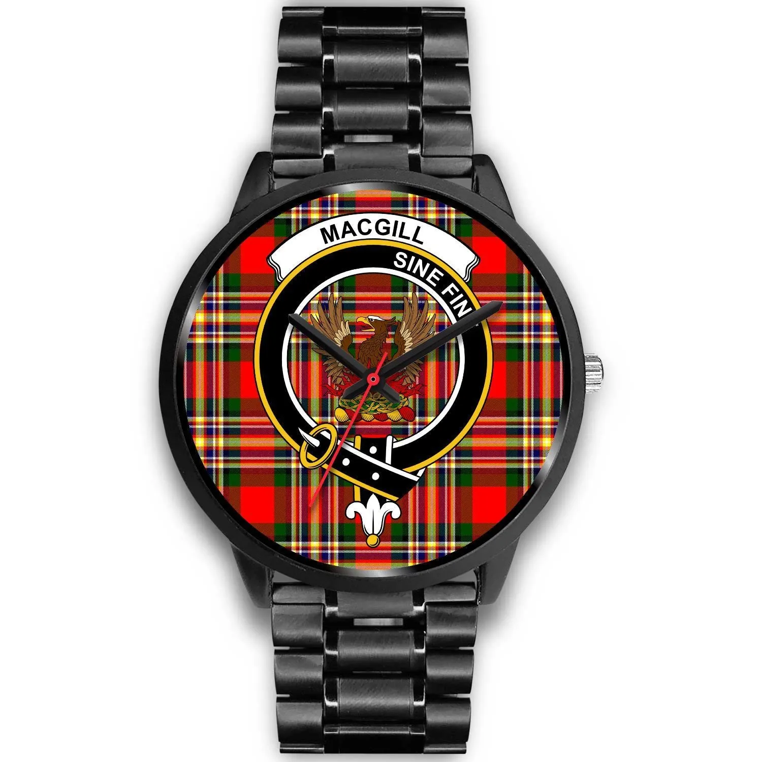 MacGill Modern Clan Badge Tartan Black Watch