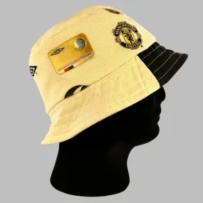 Manchester United 01/02 Upcycled Away/Third Shirt Bucket Hat