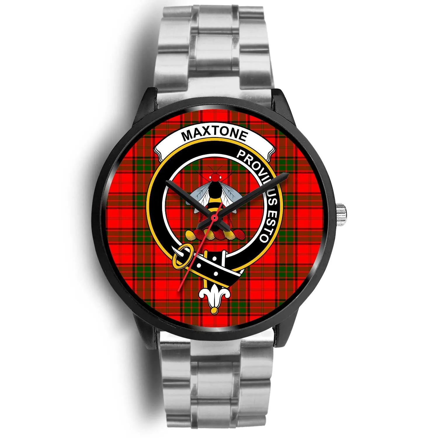 Maxtone Clan Badge Tartan Black Watch