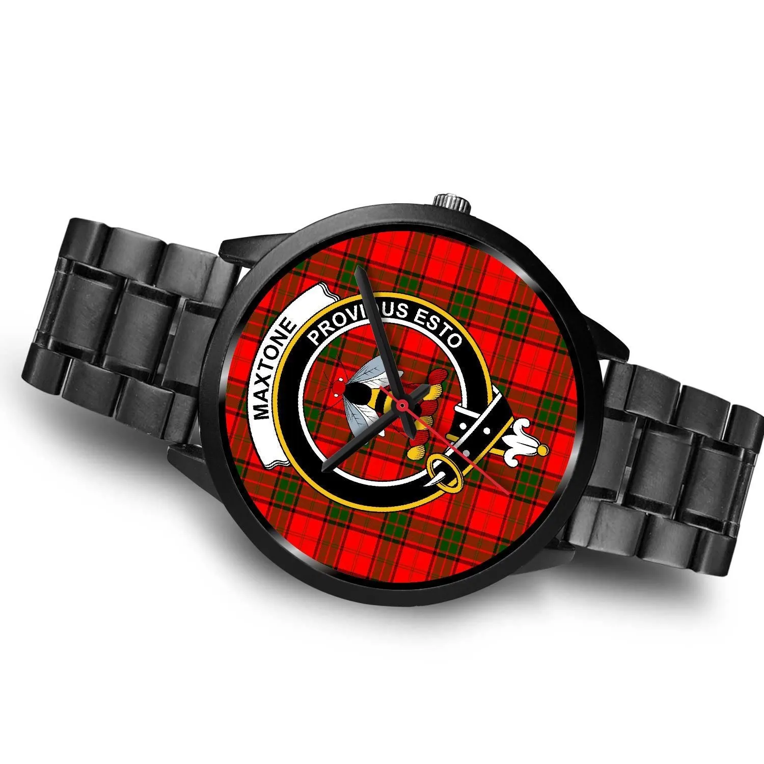 Maxtone Clan Badge Tartan Black Watch