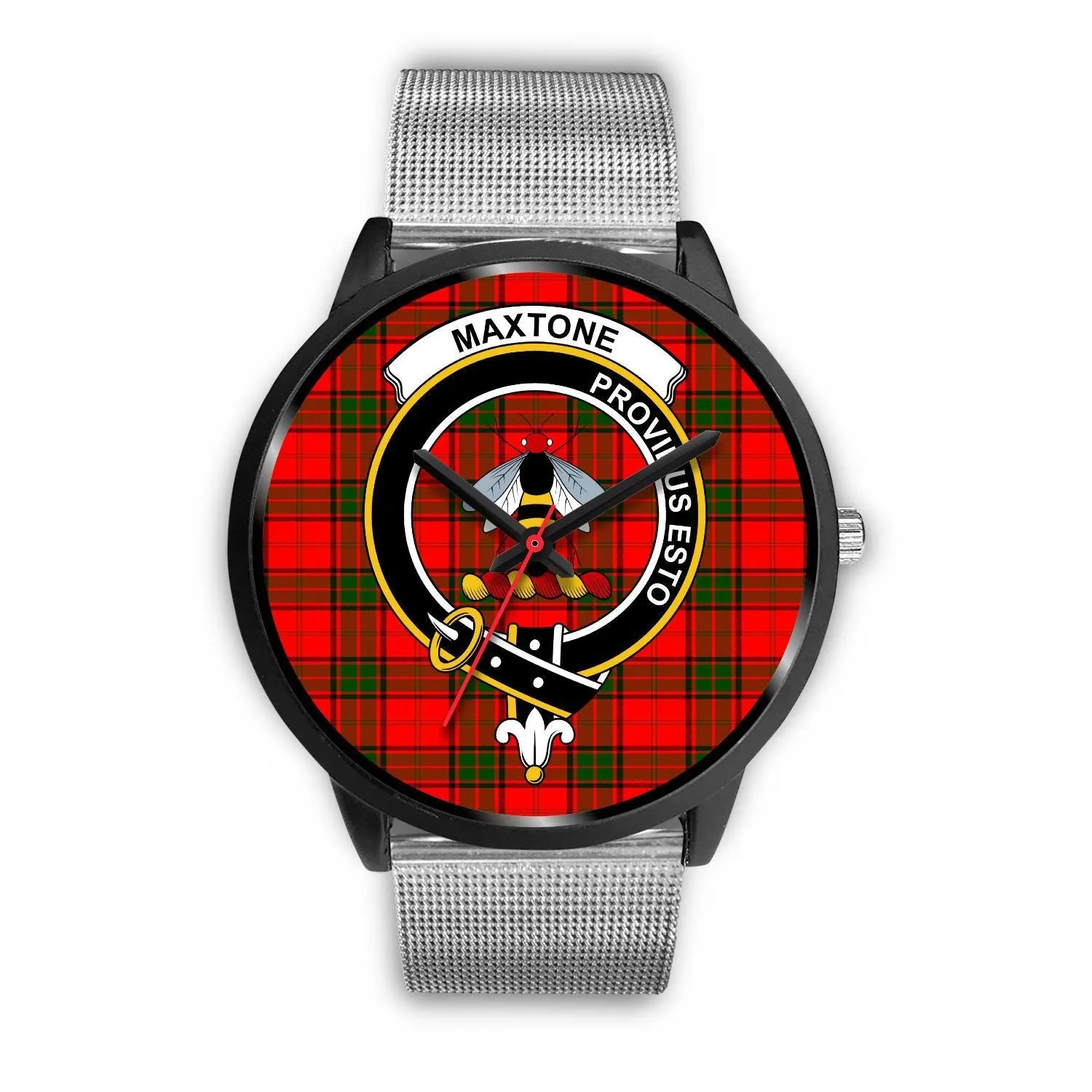 Maxtone Clan Badge Tartan Black Watch