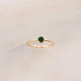 May Birthstone Ring ∙ Emerald