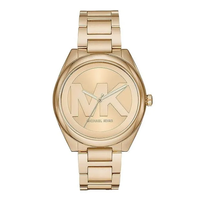 Michael Kors Ladies Watch Janelle 42mm Gold MK7086