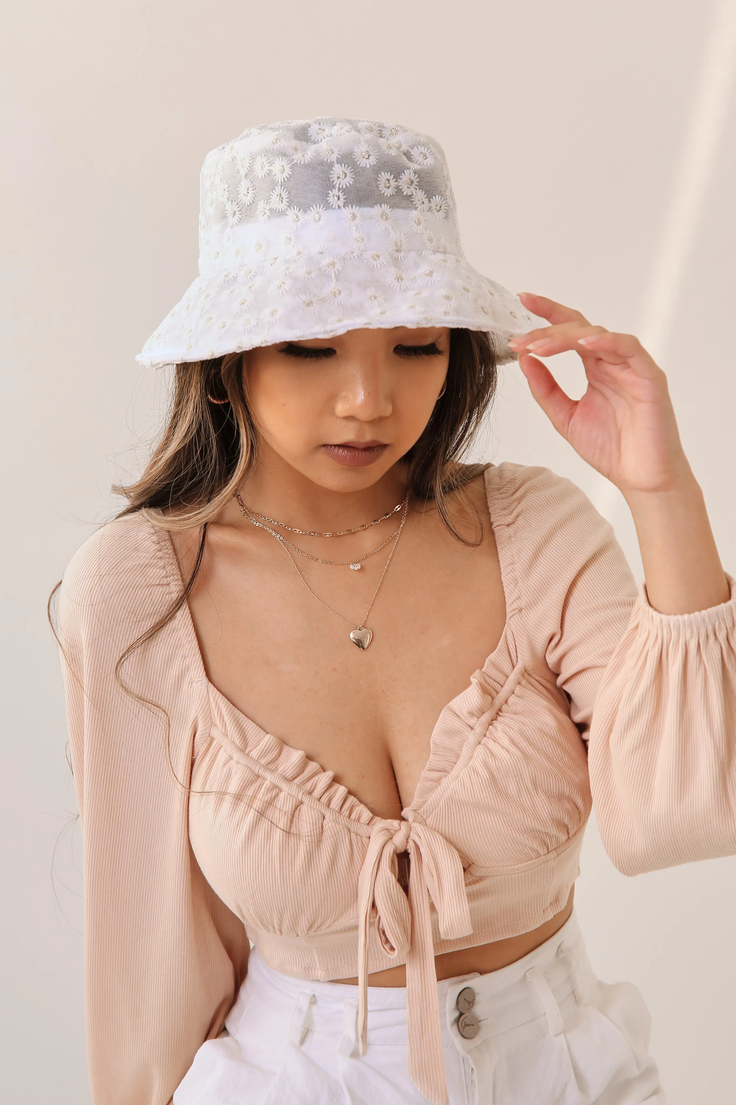 Miss Daisy Mesh Bucket Hat