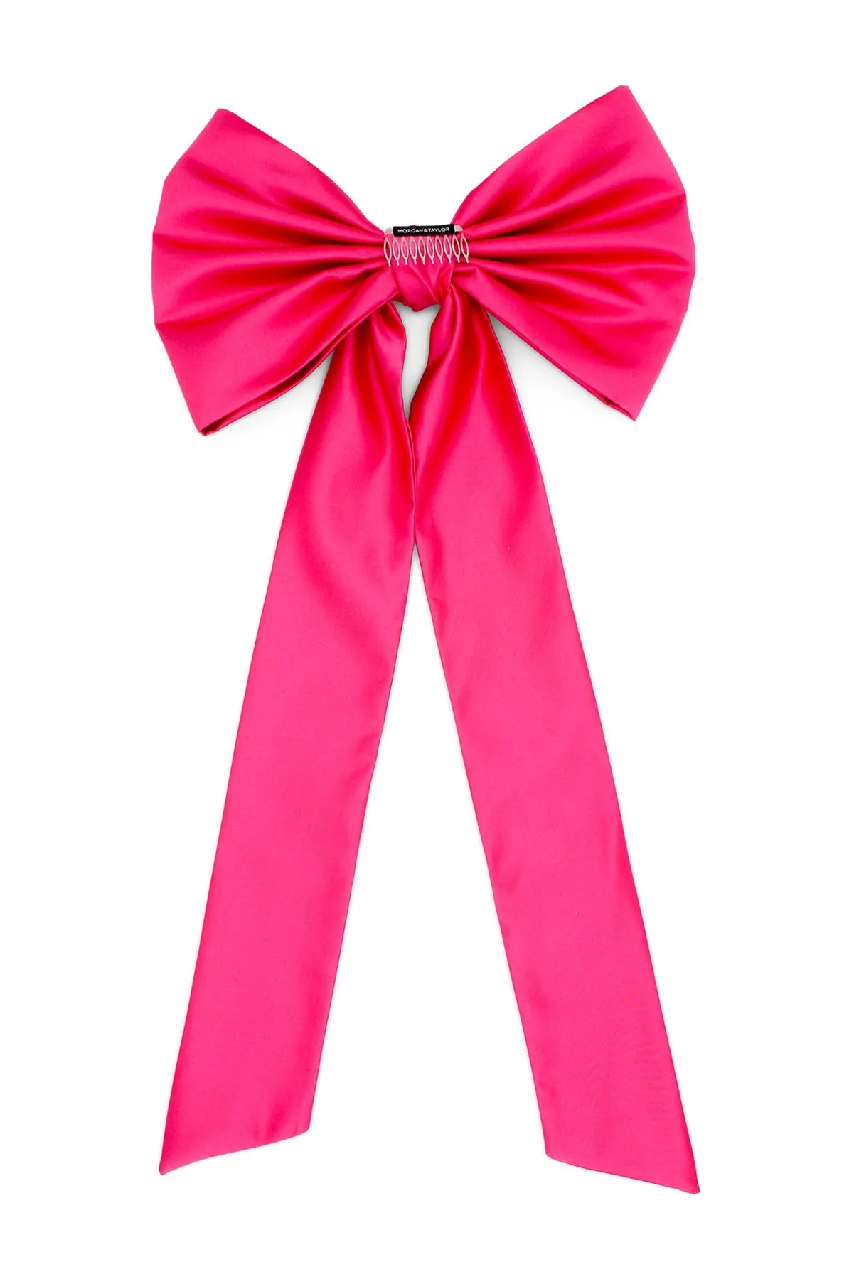 Morgan & Taylor Carmen Oversized Bow - Hot Pink