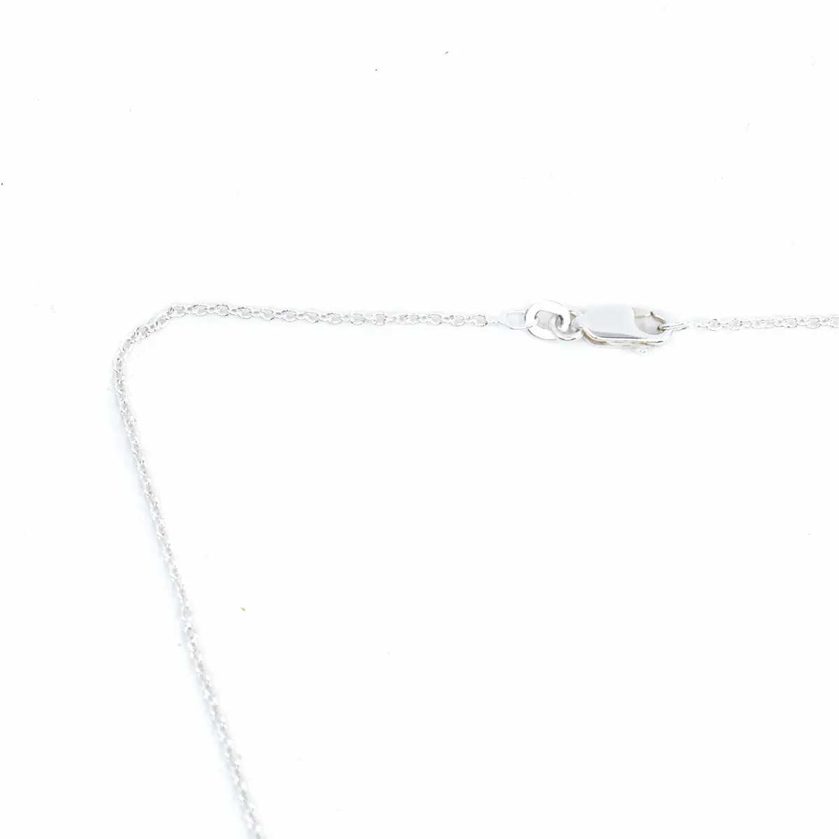 Mosaic Crystal Pendant Necklace, Elongated Teardrop