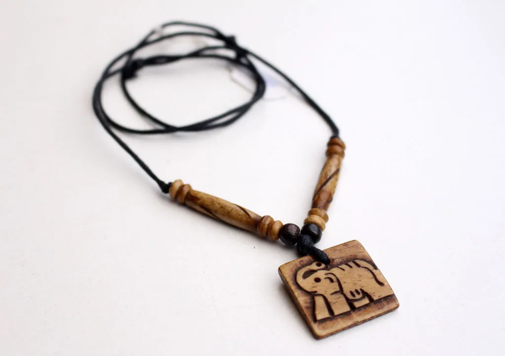 Nepalese Elephant Bone Necklace