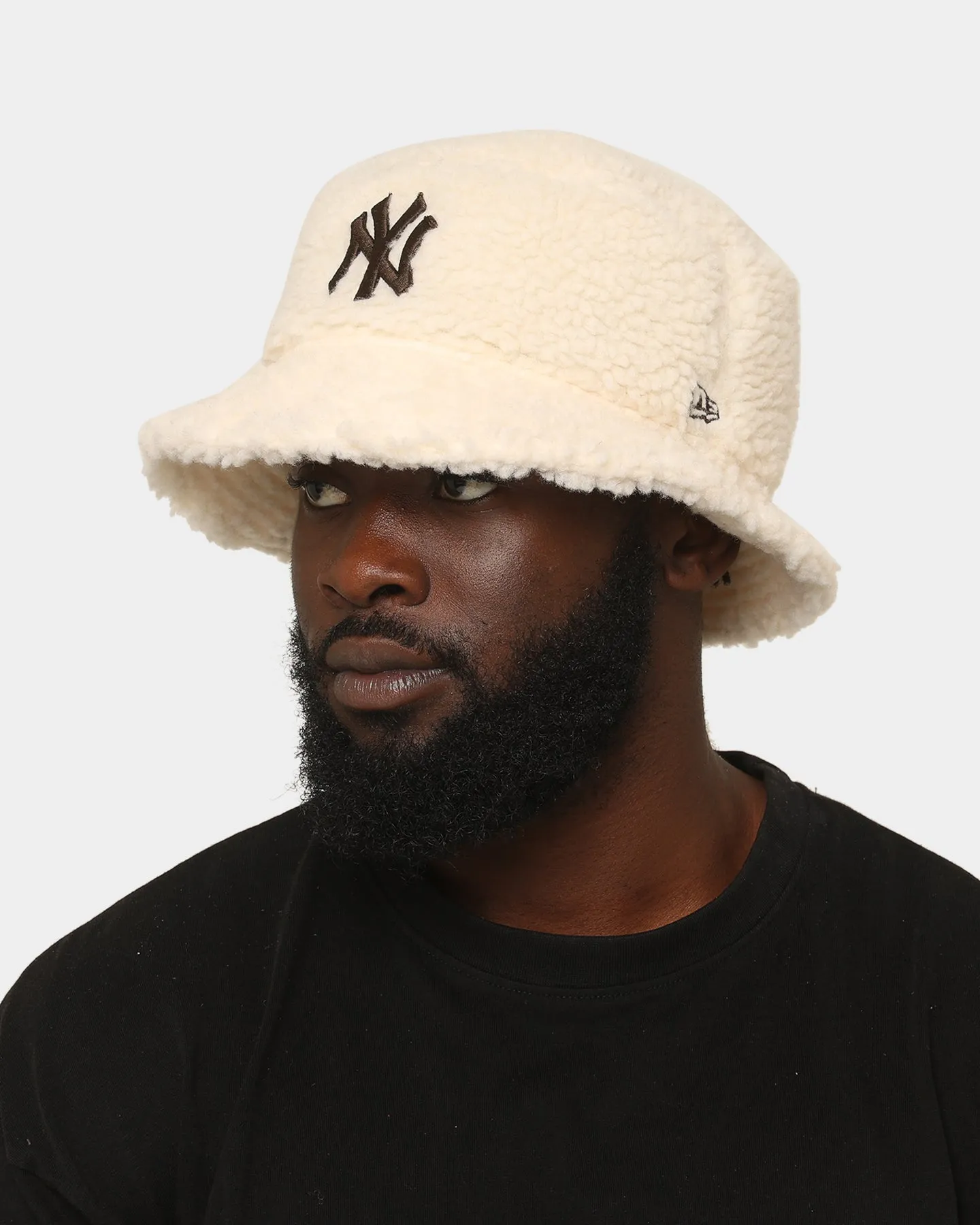 New Era New York Yankees 'Teddy' Bucket Hat Cream