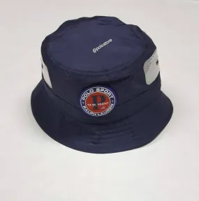 Nwt Polo Ralph Lauren Navy Blue Reflective Bucket Hat