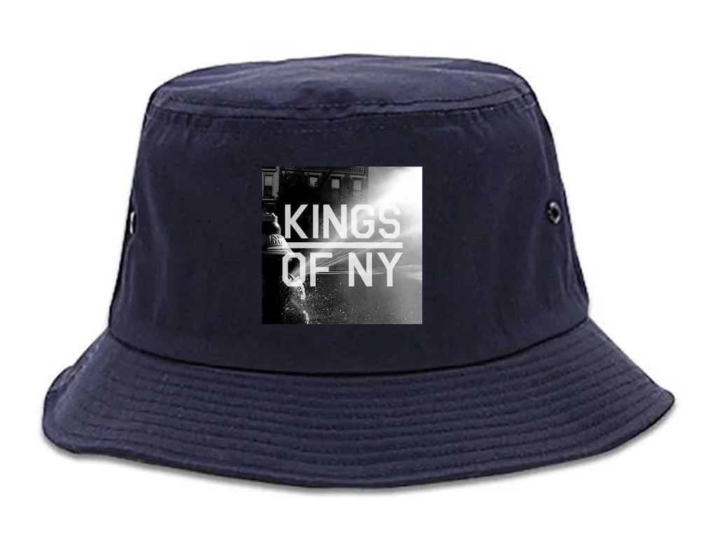 NYC Fire Hydrant Pump Summer Mens Bucket Hat