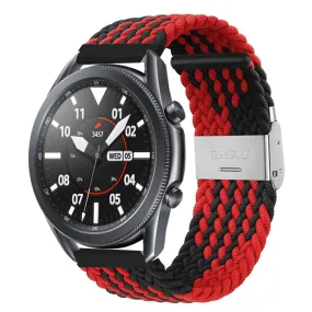 Nylon Braided Loop Watch Straps Compatible with the Oppo Watch 2 42mm