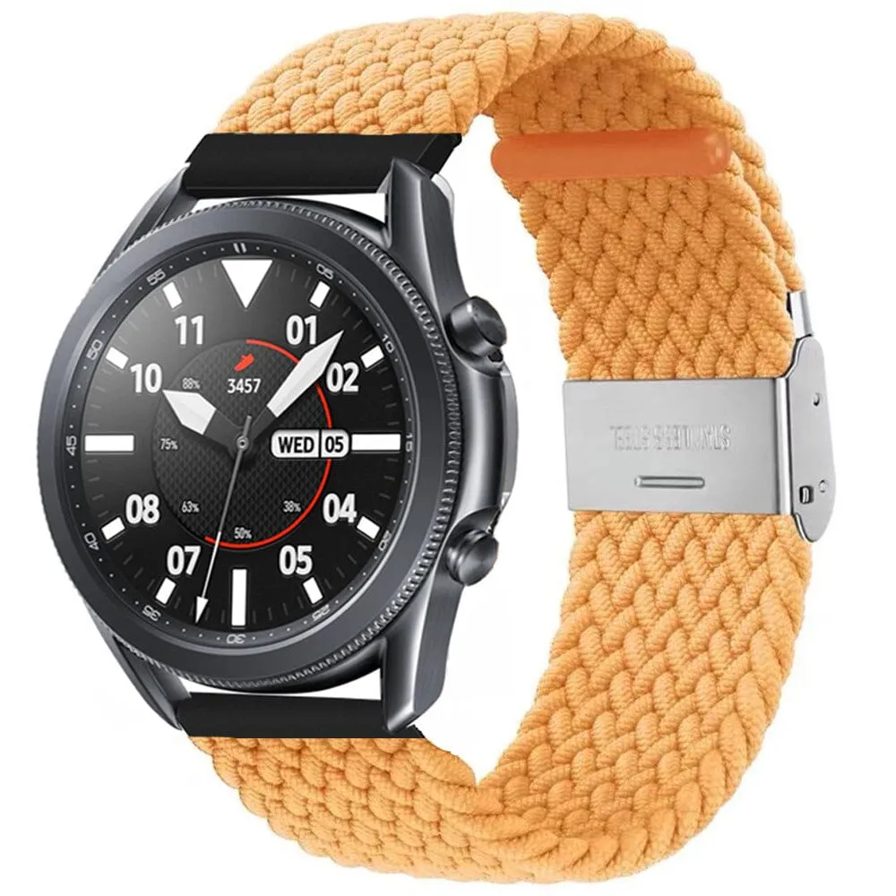 Nylon Braided Loop Watch Straps Compatible with the Oppo Watch 2 42mm