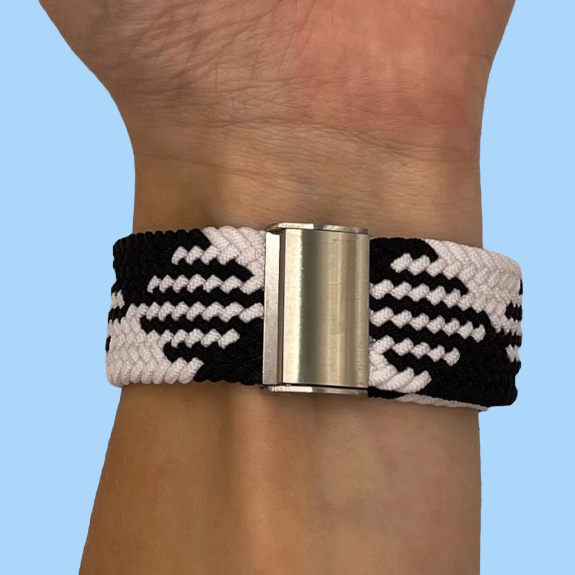 Nylon Braided Loop Watch Straps Compatible with the Oppo Watch 2 42mm