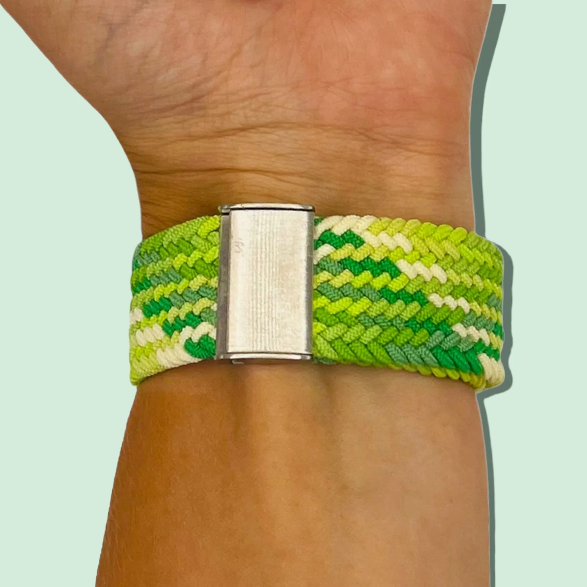 Nylon Braided Loop Watch Straps Compatible with the Oppo Watch 2 42mm