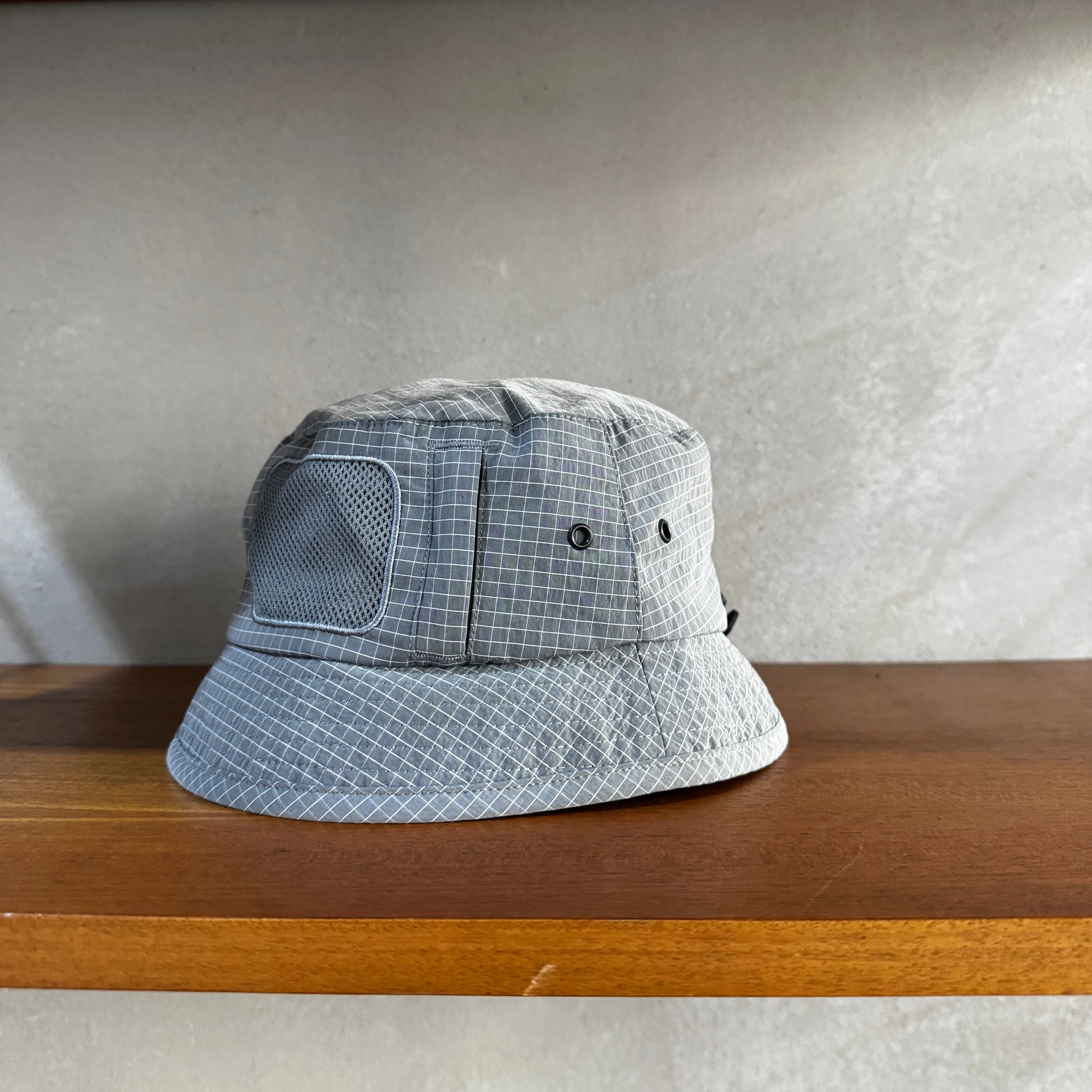 Palace Y Ripstop Bucket Hat - O/S - Grey