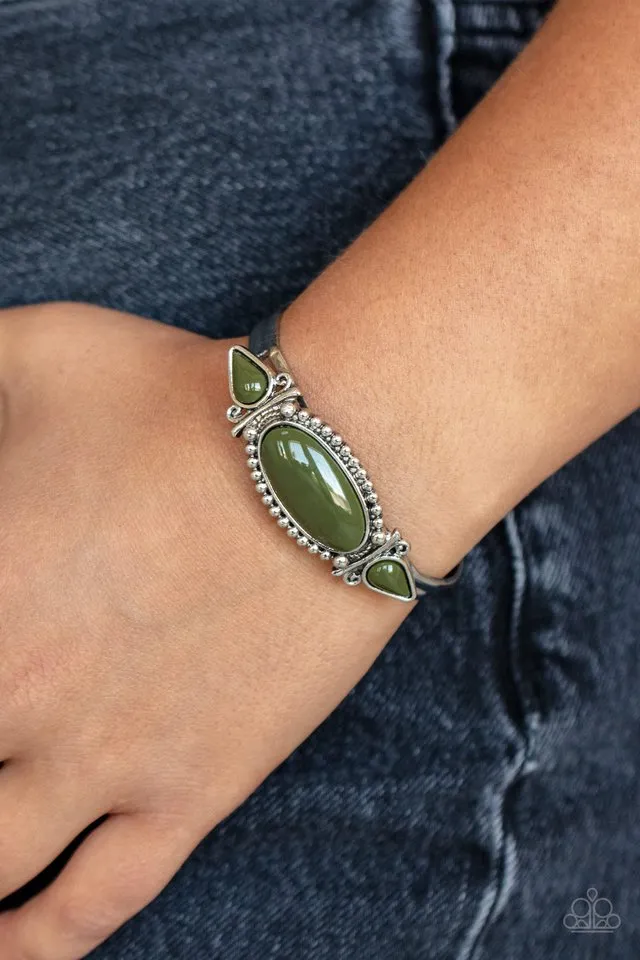 Paparazzi Bracelet ~ Tribal Trinket - Green