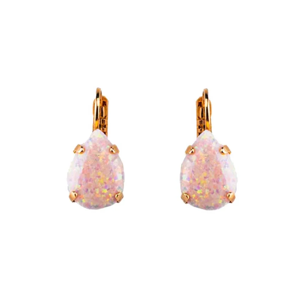 Pear Leverback Earrings in "Magic" *Preorder*