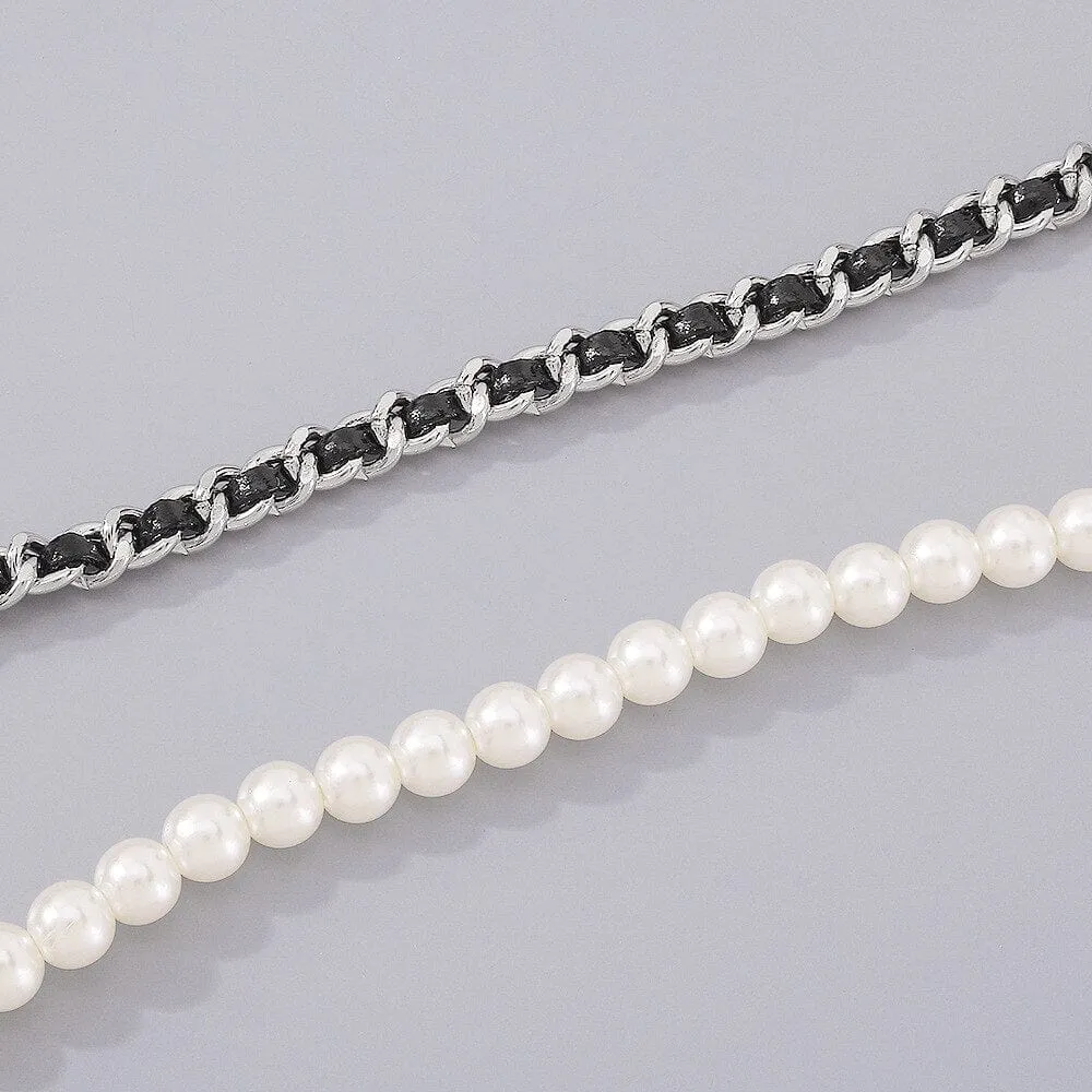 Pearl Dachshund Necklace