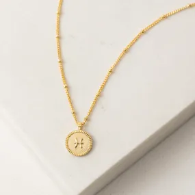 Pisces Horoscope Necklace