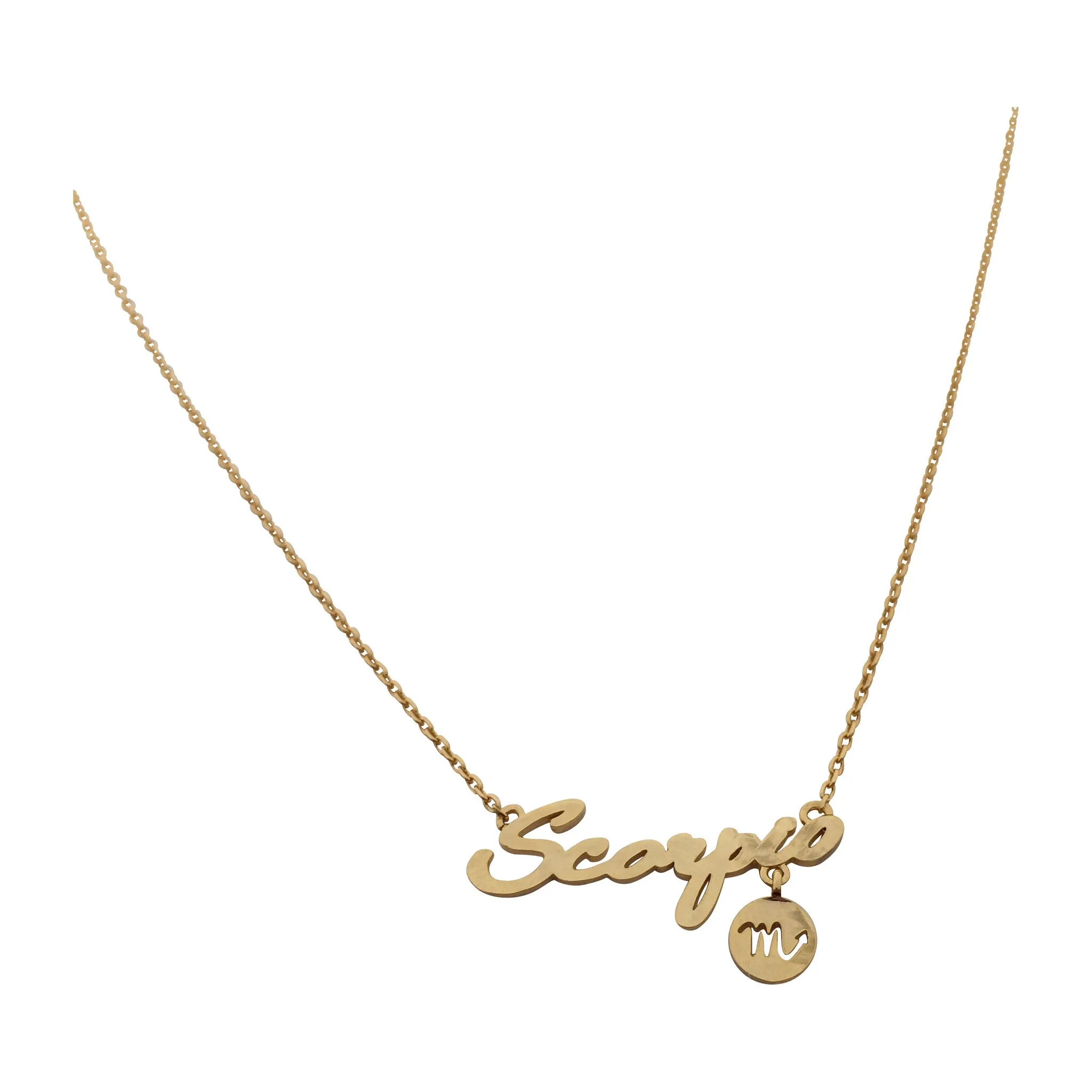 Pisces Necklace (gold)