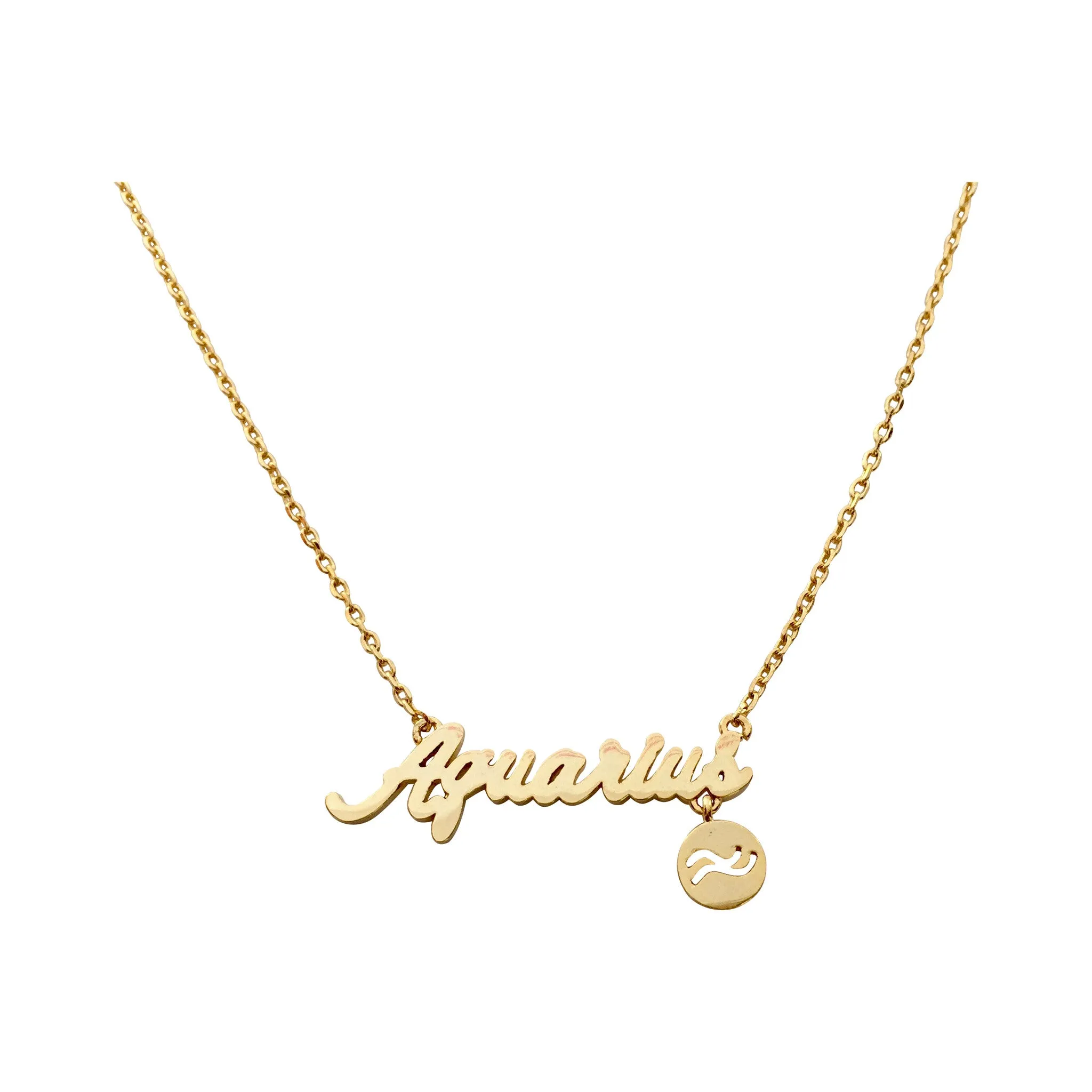 Pisces Necklace (gold)