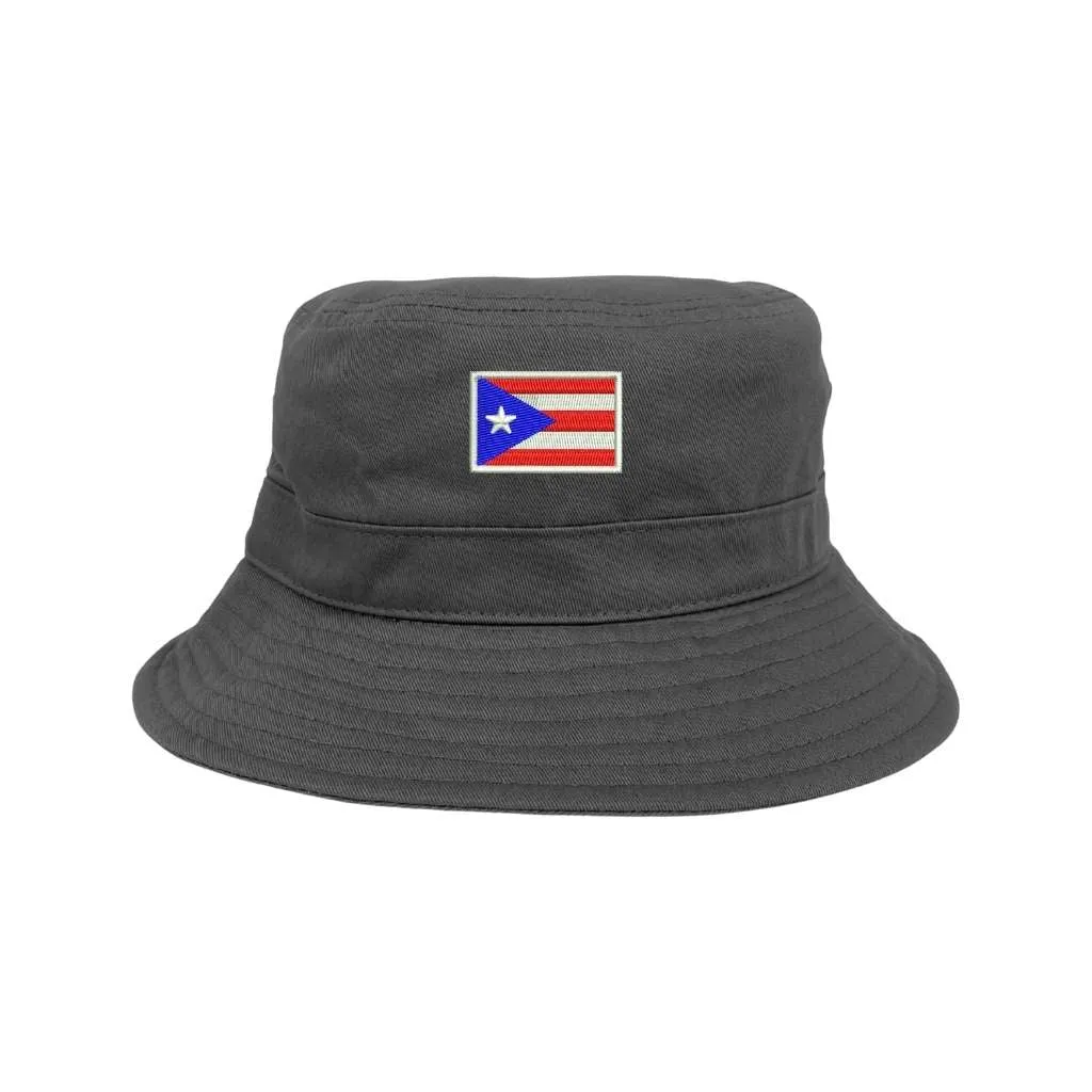 Puerto Rico Flag Bucket Hat