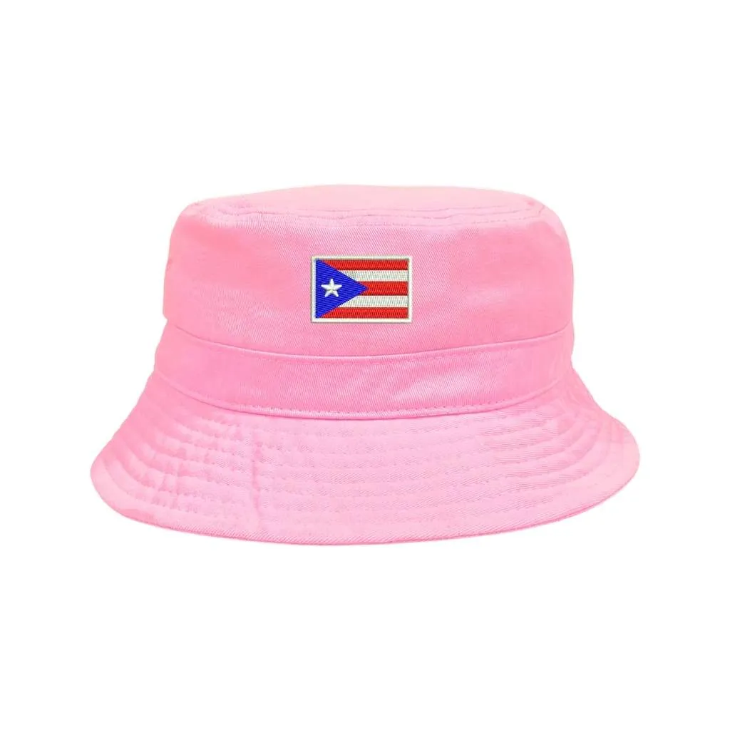 Puerto Rico Flag Bucket Hat