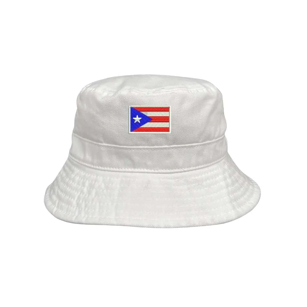 Puerto Rico Flag Bucket Hat