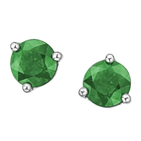 "ESMERALDA" EMERALD STUDS