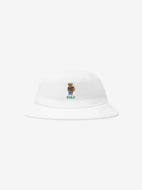 Ralph Lauren Boys Bear Logo Bucket Hat