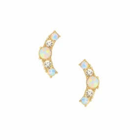 Renee Opal Stud Earrings