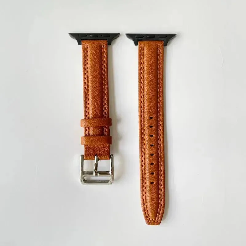 Replaceable Genuine Leather Watch Band Strap for iwatch