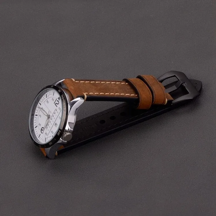 Retro Leather Straps Compatible with the Olympic 22mm Range