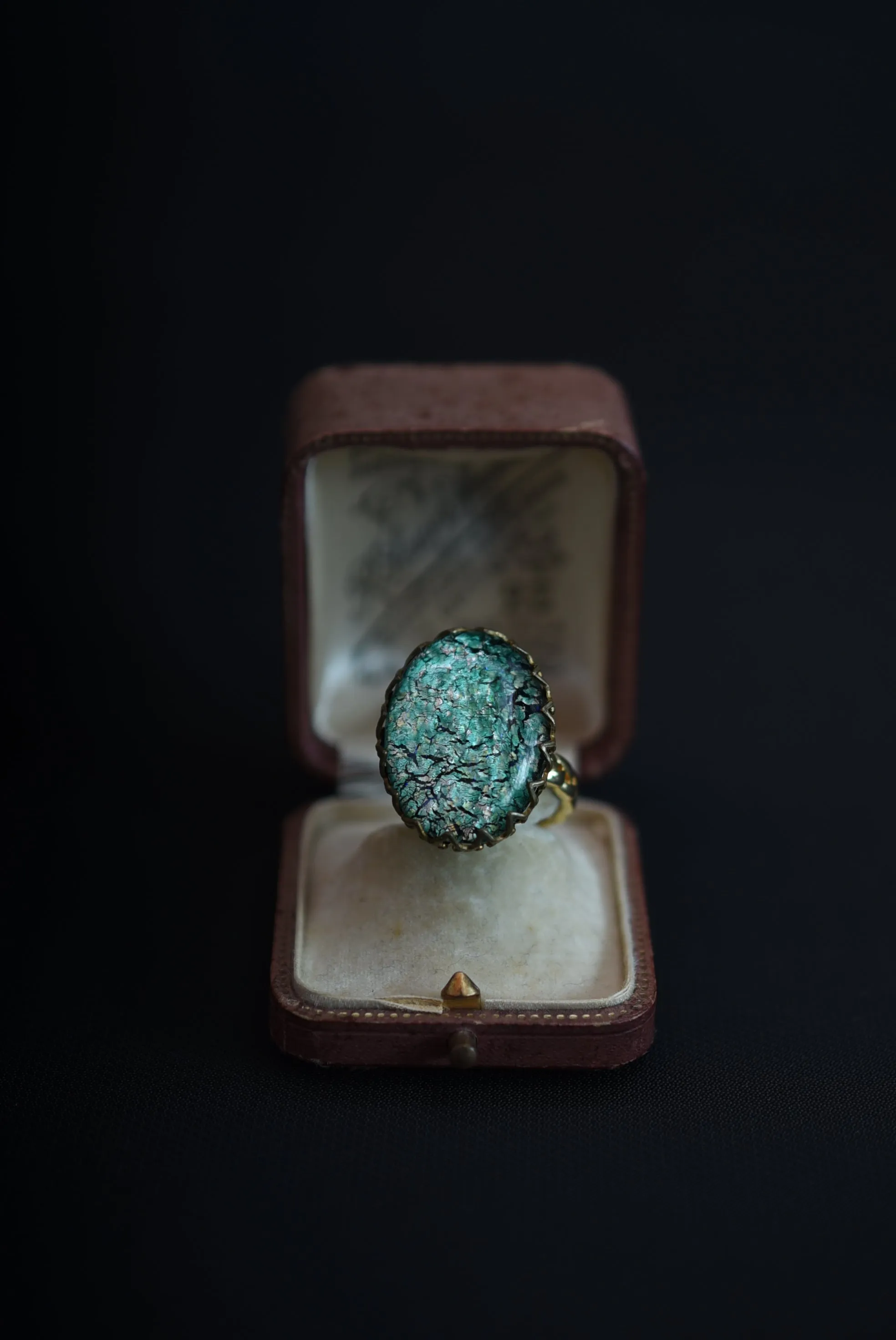 ring Czech  Dragon Breath2 vintage 1960'S【Limited item　One-of-a-kind】