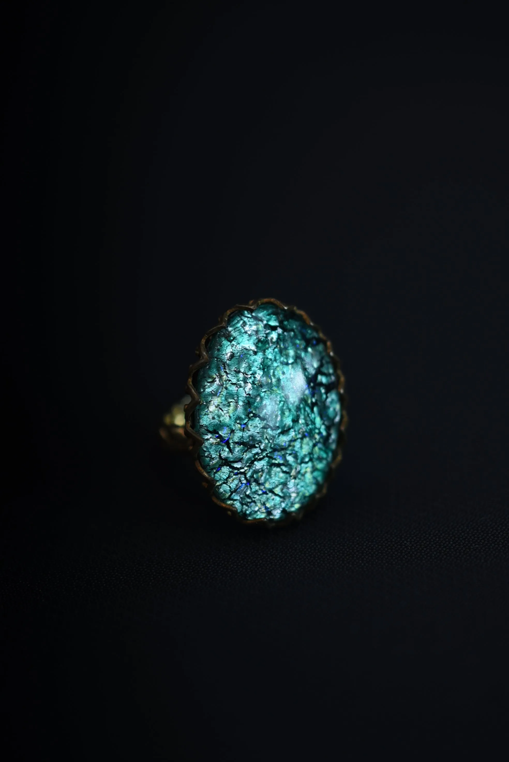 ring Czech  Dragon Breath2 vintage 1960'S【Limited item　One-of-a-kind】