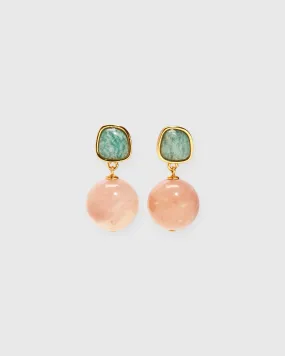 Rio Earrings in Blush