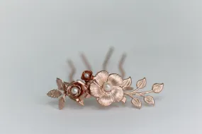 Royal Blooming Floral Hair Prong