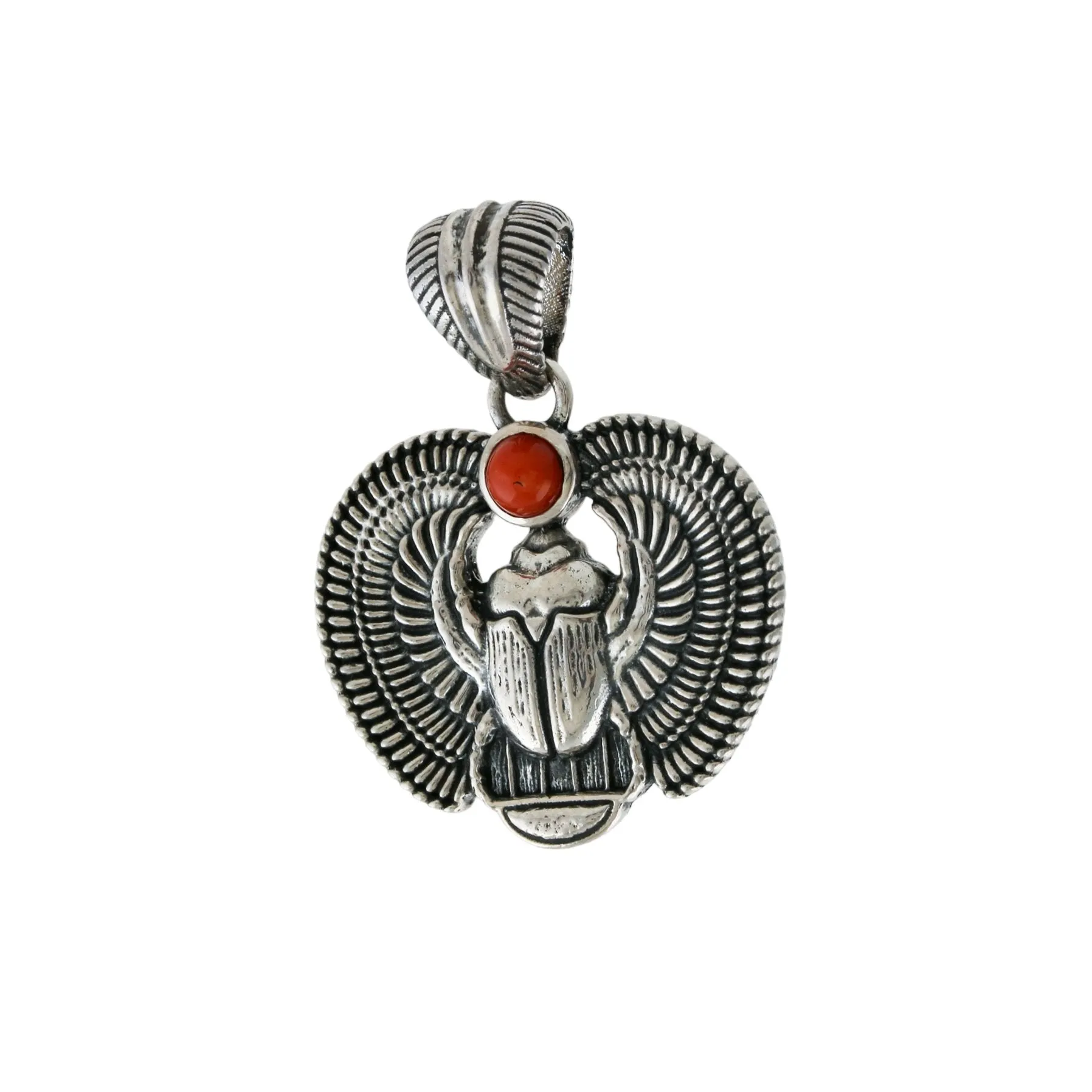 Sacred Scarab x Red Coral