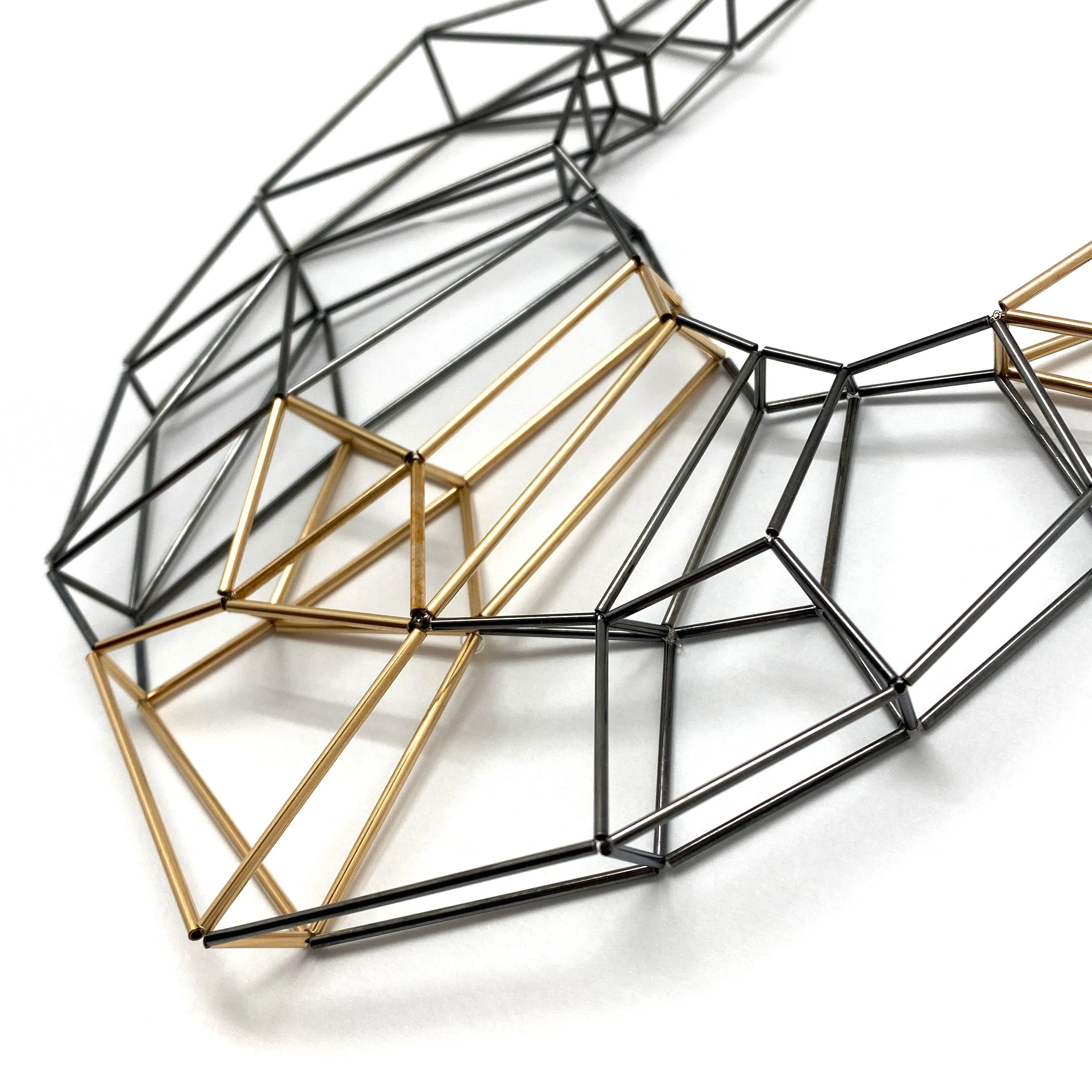 Sculptural Geometric Necklace