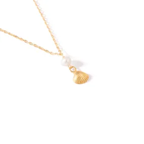 Seashell Chain Necklace