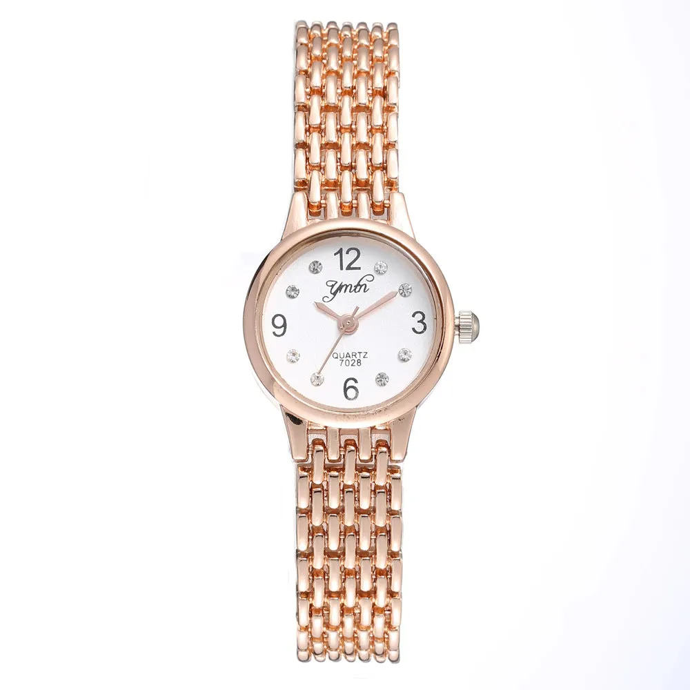 Simple Alloy Set Watch Fashion Ladies Watch Women's Quartz Wrist Watch