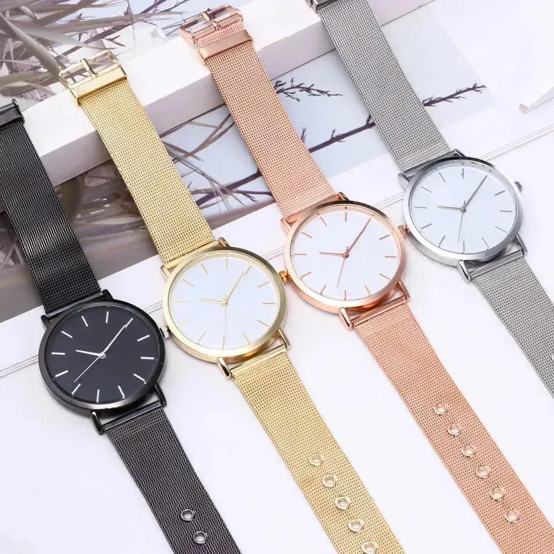 Simple ladies quartz watch