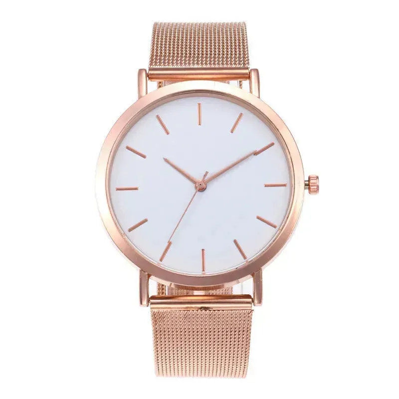 Simple ladies quartz watch